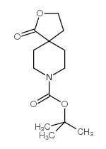 1-氧代-2-噁-8-氮杂螺[4.5]癸烷-8-羧酸叔丁酯结构式