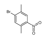 1-bromo-2,5-dimethyl-4-nitrobenzene structure