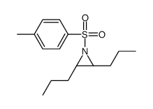 (2S,3S)-1-(4-methylphenyl)sulfonyl-2,3-dipropylaziridine Structure