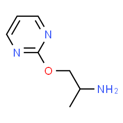 2-Propanamine,1-(2-pyrimidinyloxy)-(9CI) Structure