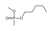 Methyl pentyl methylphosphonate结构式