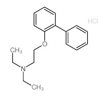 Ethanamine,2-([1,1'-biphenyl]-2-yloxy)-N,N-diethyl-, hydrochloride (1:1) picture