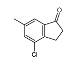 4-CHLORO-6-METHYL-1-INDANONE结构式