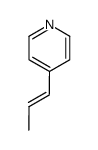 1-(4-pyridinyl)-1-propene Structure