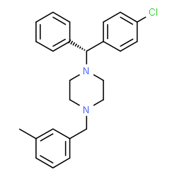 (R)-Meclizine Structure