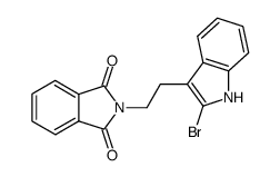 2-bromo-N-phthalimidotryptamine Structure