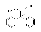 9H-Fluorene-9,9-diethanol structure