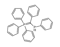 [α-(phenylphosphanyl)benzylidene]triphenylphosphorane结构式