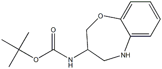 tert-butyl (2,3,4,5-tetrahydrobenzo[b][1,4]oxazepin-3-yl)carbamate Structure