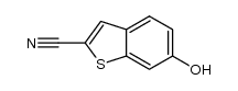 6-hydroxy-2-cyanobenzothiophene结构式