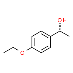 (1R)-1-(4-乙氧基苯基)乙烷-1-醇结构式