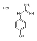 [N'-(4-hydroxyphenyl)carbamimidoyl]azanium,chloride结构式