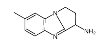 1H-Pyrrolo[1,2-a]benzimidazol-3-amine,2,3-dihydro-7-methyl-(9CI)结构式