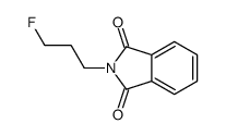 2-(3-fluoropropyl)isoindole-1,3-dione Structure