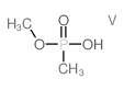 Phosphonic acid,methyl-, monomethyl ester, vanadium(3+) salt (8CI) picture