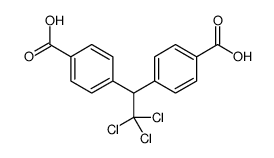 4-[1-(4-carboxyphenyl)-2,2,2-trichloroethyl]benzoic acid结构式