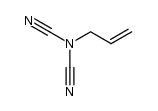 N,N-dicyanoallylamine Structure