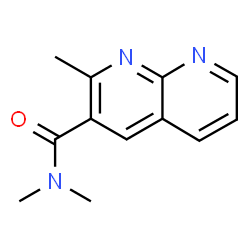 1,8-Naphthyridine-3-carboxamide,N,N,2-trimethyl-(9CI)结构式