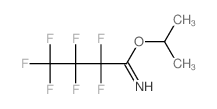 2,2,3,3,4,4,4-heptafluoro-1-propan-2-yloxy-butan-1-imine structure