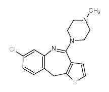 7-chloro-4-(4-methylpiperazin-1-yl)-10H-thieno[3,2-c][1]benzazepine Structure