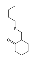 2-(butylsulfanylmethyl)cyclohexan-1-one Structure