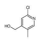 (2-氯-5-甲基吡啶-4-基)甲醇图片