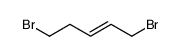 1,5-dibromopent-2-ene Structure