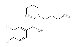 2-(dibutylamino)-1-(3,4-dichlorophenyl)ethanol Structure