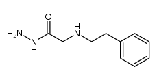 2-(phenethylamino)acetohydrazide Structure