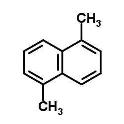 1,5-二甲基萘结构式