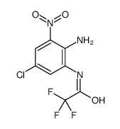 N-(2-amino-5-chloro-3-nitrophenyl)-2,2,2-trifluoroacetamide Structure