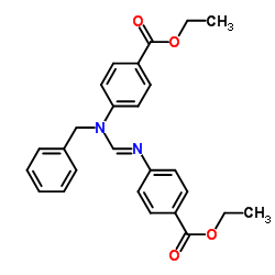 N,N'-Bis(4-ethoxycarbonylphenyl)-N-benzylformamidine picture