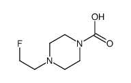 1-Piperazinecarboxylicacid,4-(2-fluoroethyl)-(9CI)结构式