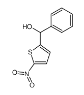 (5-Nitro-thiophen-2-yl)-phenyl-methanol结构式