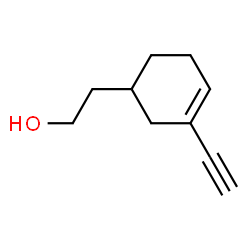 3-Cyclohexene-1-ethanol, 3-ethynyl- (9CI)结构式