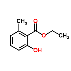 Ethyl 2-hydroxy-6-methylbenzoate Structure