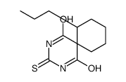 7-Propyl-3-thioxo-2,4-diazaspiro[5.5]undecane-1,5-dione结构式