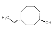 Cyclooctanol, 4-ethyl-, (1R,4R)- (9CI)结构式