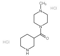 (4-甲基哌嗪)(3-哌啶基)甲酮双盐酸盐图片