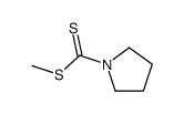 methyl pyrrolidine-1-carbodithioate结构式