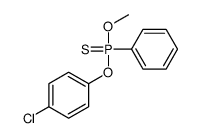 (4-chlorophenoxy)-methoxy-phenyl-sulfanylidene-λ5-phosphane Structure