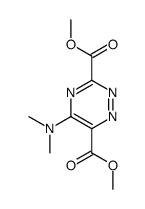 dimethyl 5-(dimethylamino)-1,2,4-triazine-3,6-dicarboxylate Structure