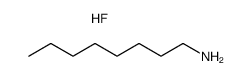 n-octylamine hydrofluoride Structure