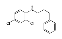 N-(PHENYLPROPYL)-2,4-DICHLOROANILINE structure