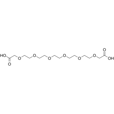 Bis-PEG6-acid Structure