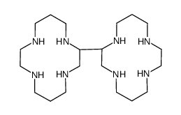 2,2'-bi-(1,4,8,11-tetra-azacyclotetradecane) Structure