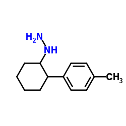 Hydrazine, (2-p-tolylcyclohexyl)- (8CI) Structure