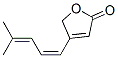 (Z)-4-(4-Methyl-1,3-pentadienyl)-2(5H)-furanone结构式