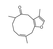 furanogermenone Structure