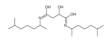 2-hydroxy-N,N'-bis(6-methylheptan-2-yl)butanediamide结构式